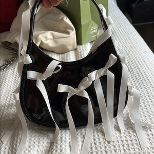 Coachtopia Ergo Black Bow Bag